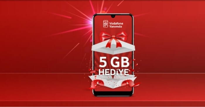 Vodafone Toplan Gel 5 GB Bedava İnternet Kampanyası!