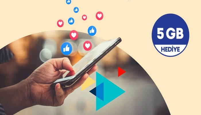 Halkbank ile Türk Telekom Mobil TL Ödemelerine 5 GB Hediye İnterneti
