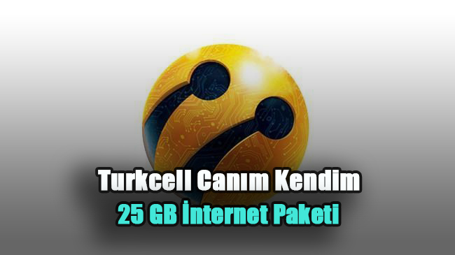 Turkcell Canım Kendim 25 GB İnternet Paketi