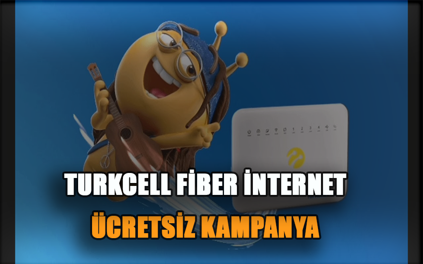 Turkcell Fiber İnternete Giriş Paketi Kampanyasına Özel 2 Ay Ücretsiz Fiber İnternet Hediye